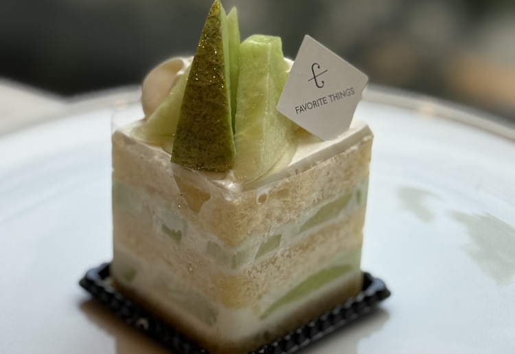 季節のショートケーキ　メロン　プチガトー